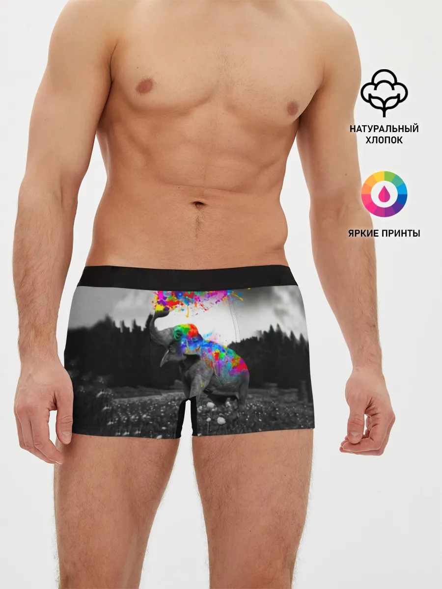 Мужские трусы боксеры / Слон
