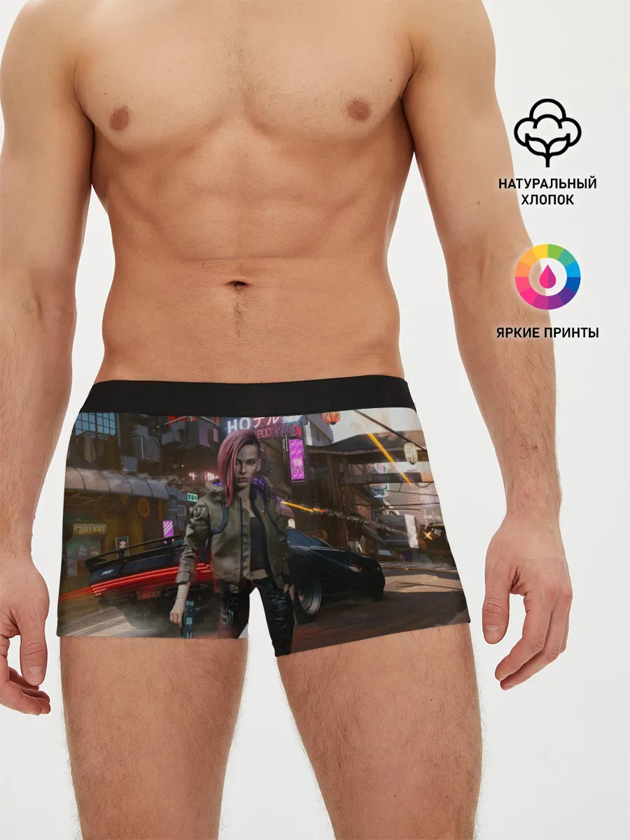 Мужские трусы боксеры / Cyberpunk 2077