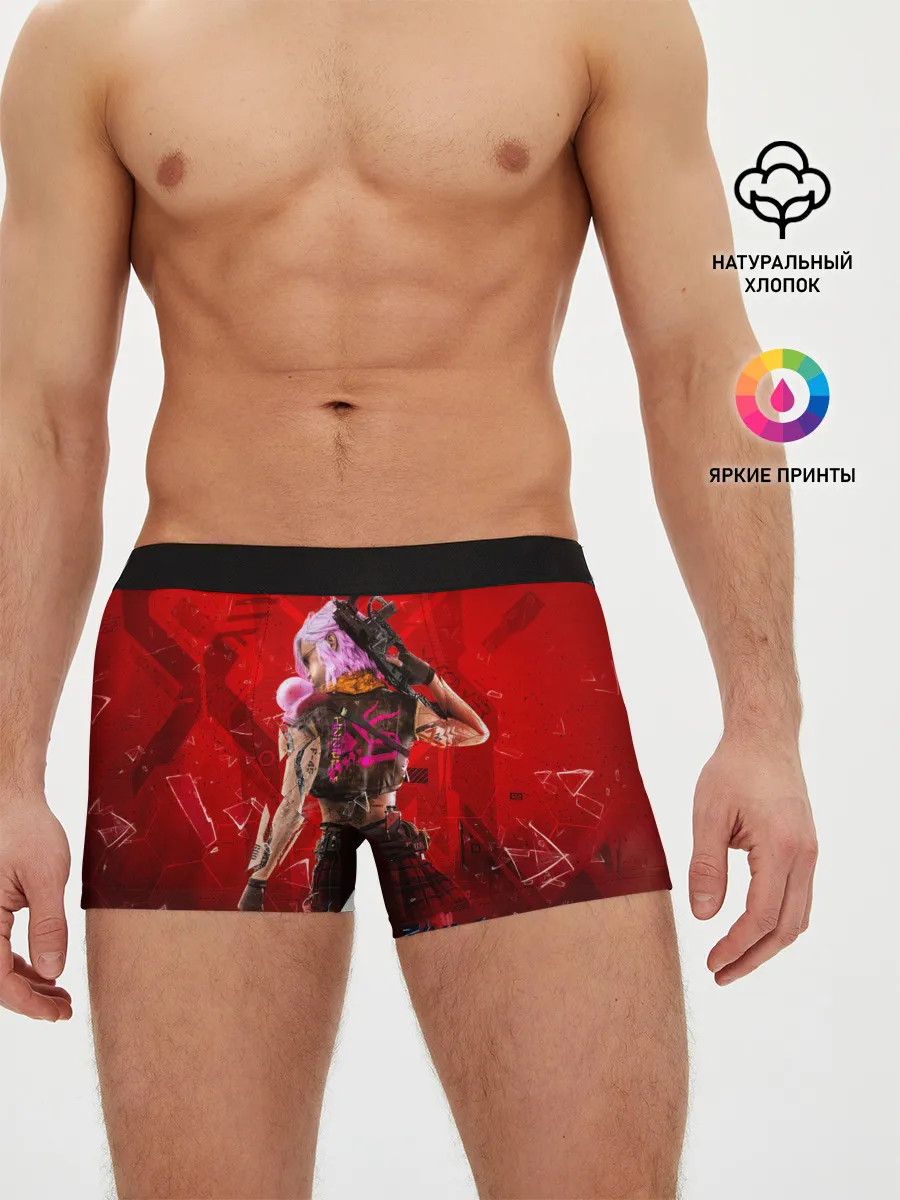 Мужские трусы боксеры / КИБЕРПАНК 2077