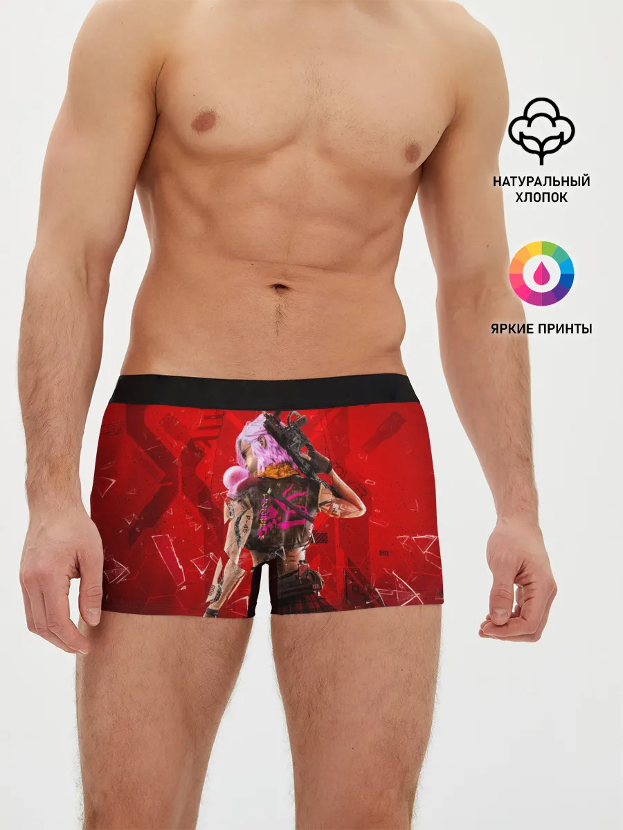 Мужские трусы боксеры / КИБЕРПАНК 2077