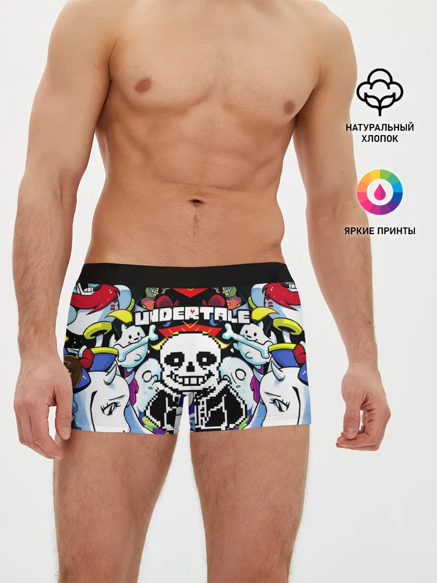 Мужские трусы боксеры / UNDERTALE