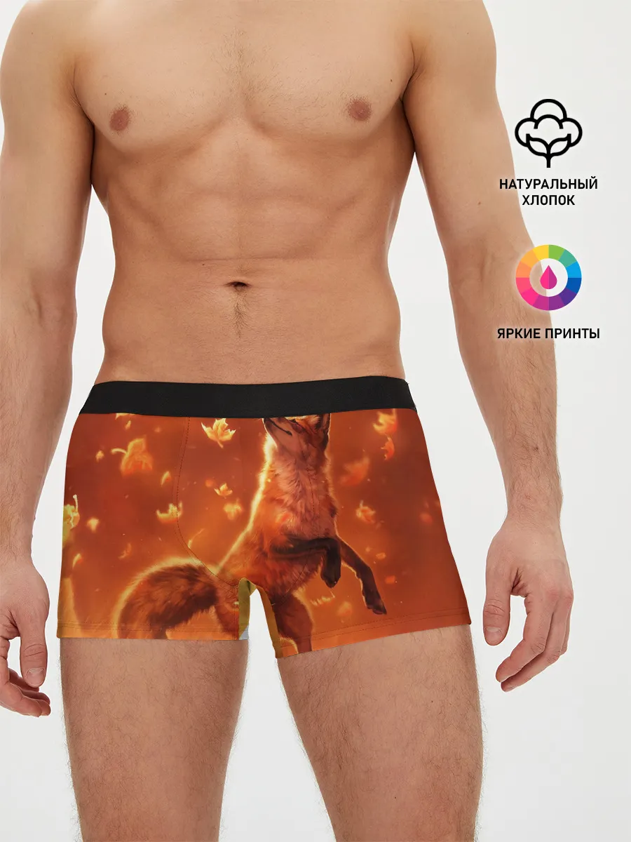 Мужские трусы боксеры / Лисенок