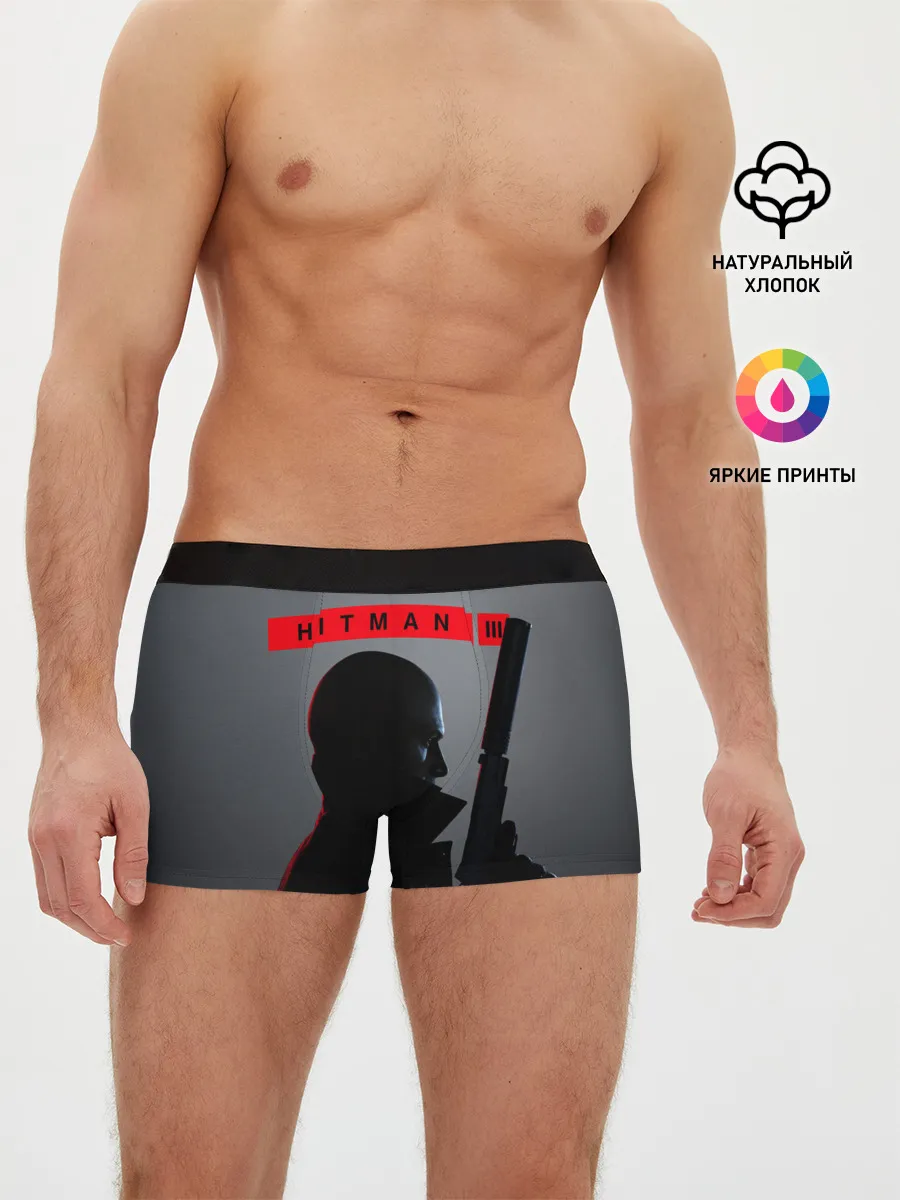 Мужские трусы боксеры / Hitman III