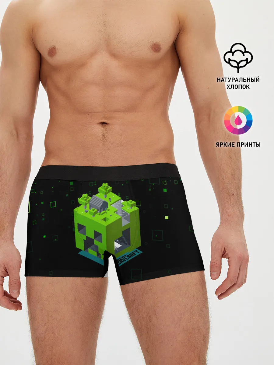 Мужские трусы боксеры / Minecraft