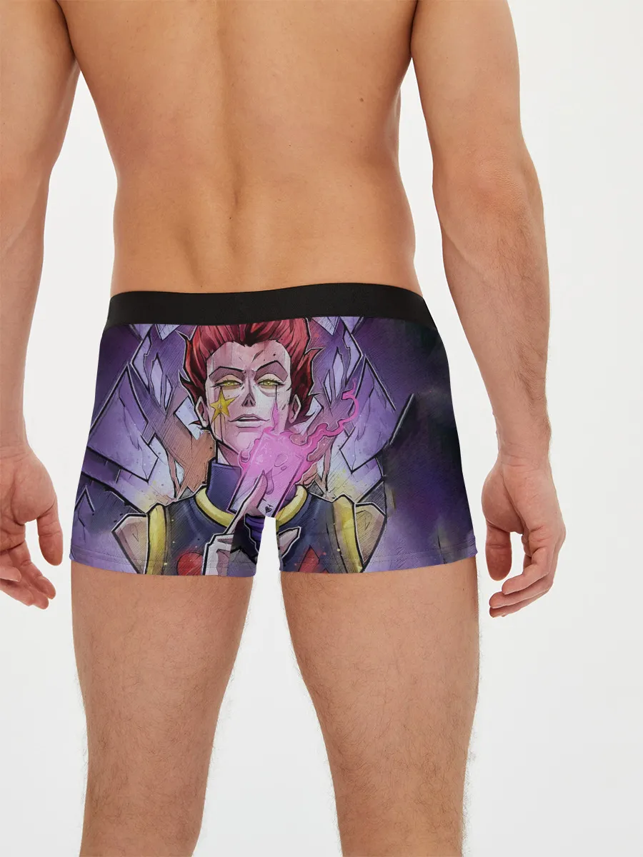 Мужские трусы боксеры / Хисока со светящейся картой в руках