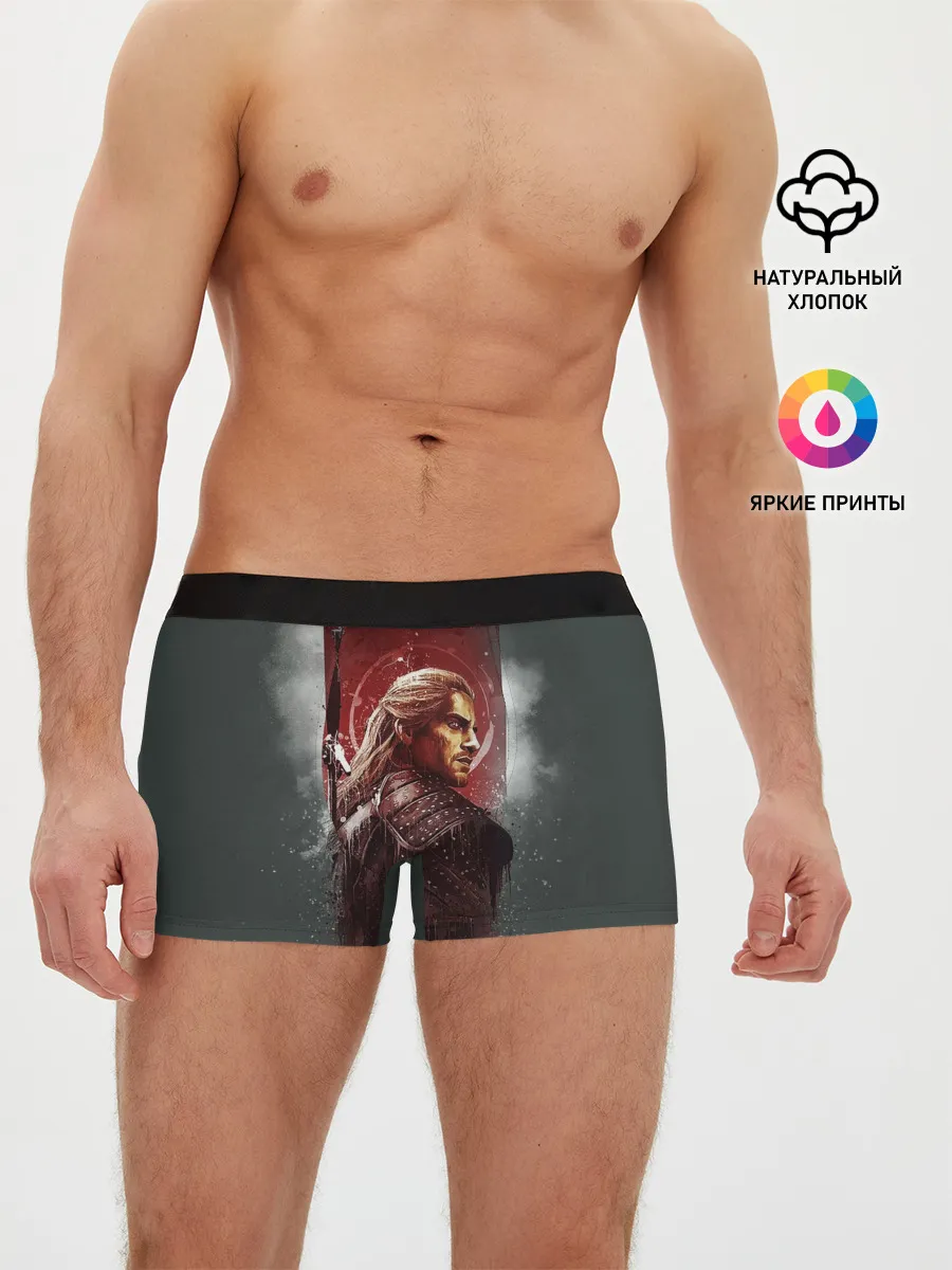 Мужские трусы боксеры / The Wticher 3D