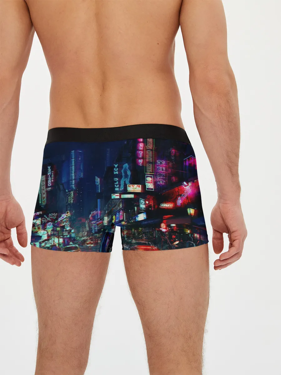 Мужские трусы боксеры / Киберпанк 2077 глитч
