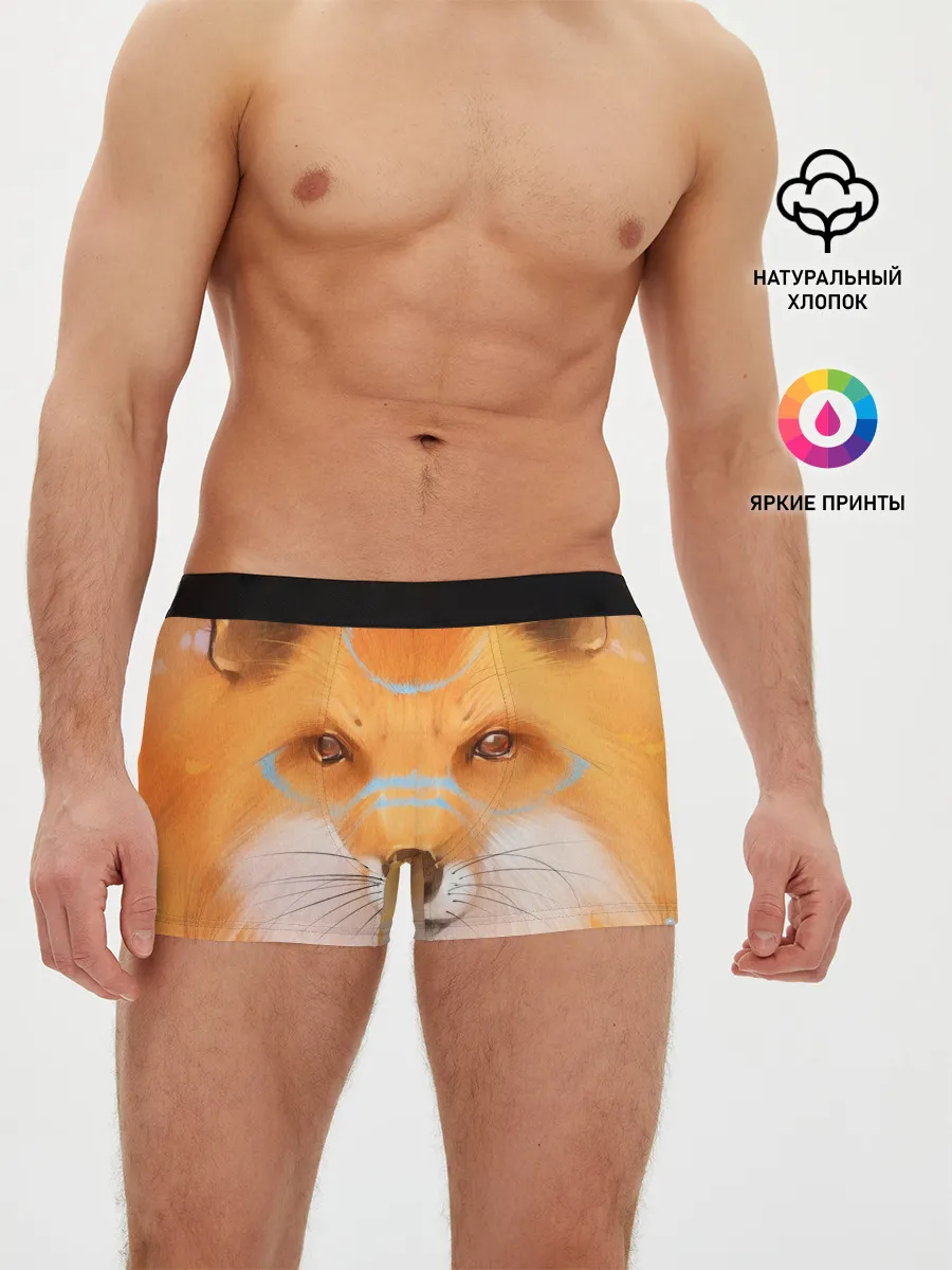 Мужские трусы боксеры / Лиса