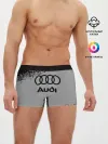 Мужские трусы боксеры / AUDI / АУДИ