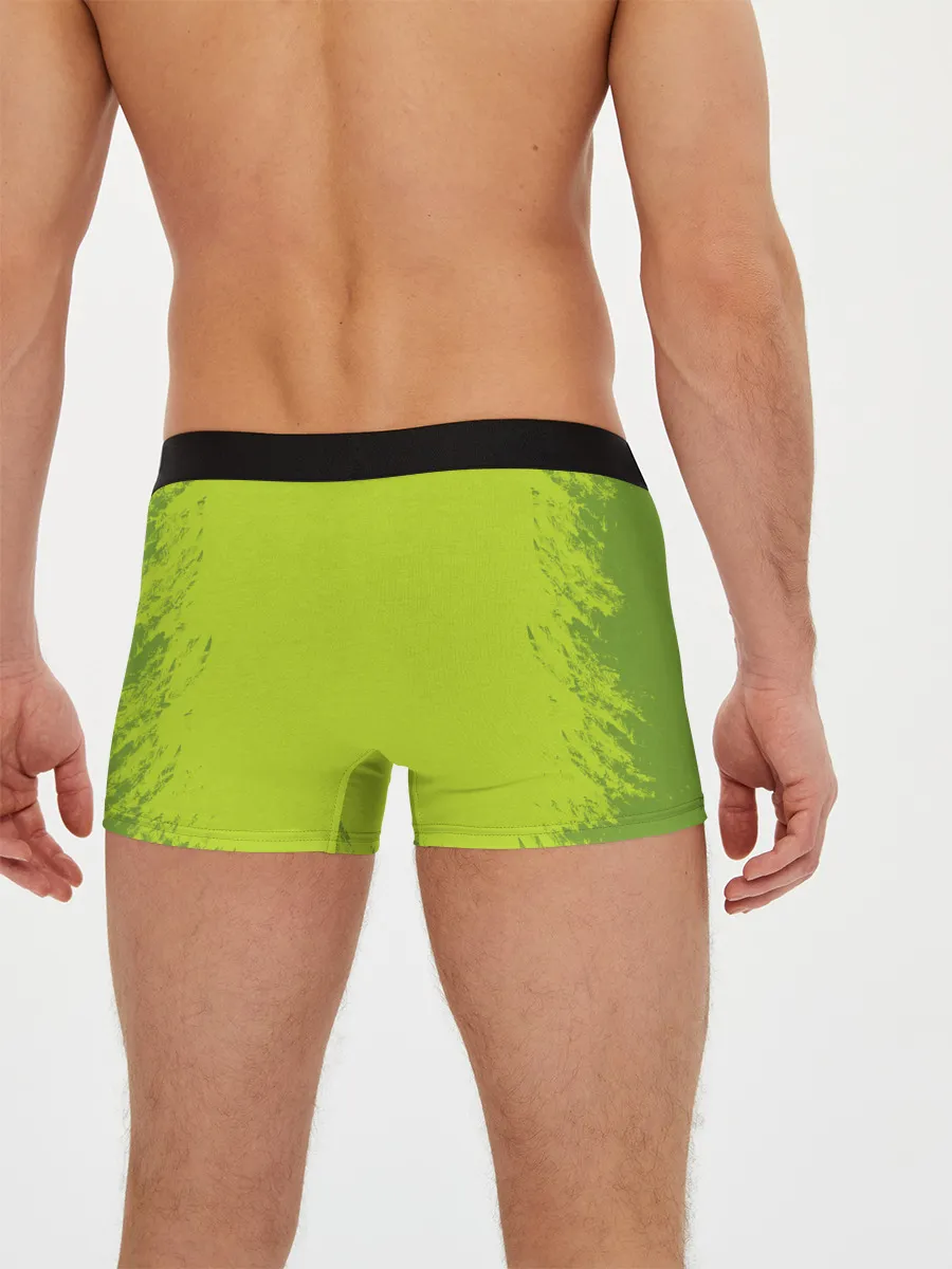 Мужские трусы боксеры / Авокадо