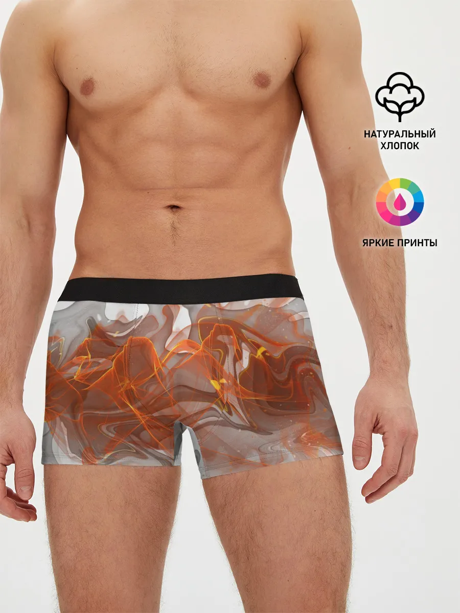 Мужские трусы боксеры / ОГОНЬ