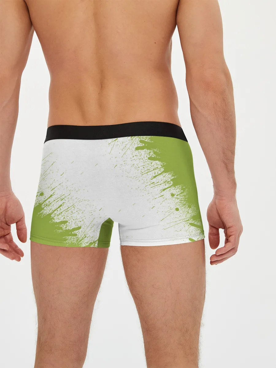 Мужские трусы боксеры / Авокадо