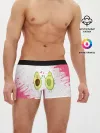 Мужские трусы боксеры / Авокадо