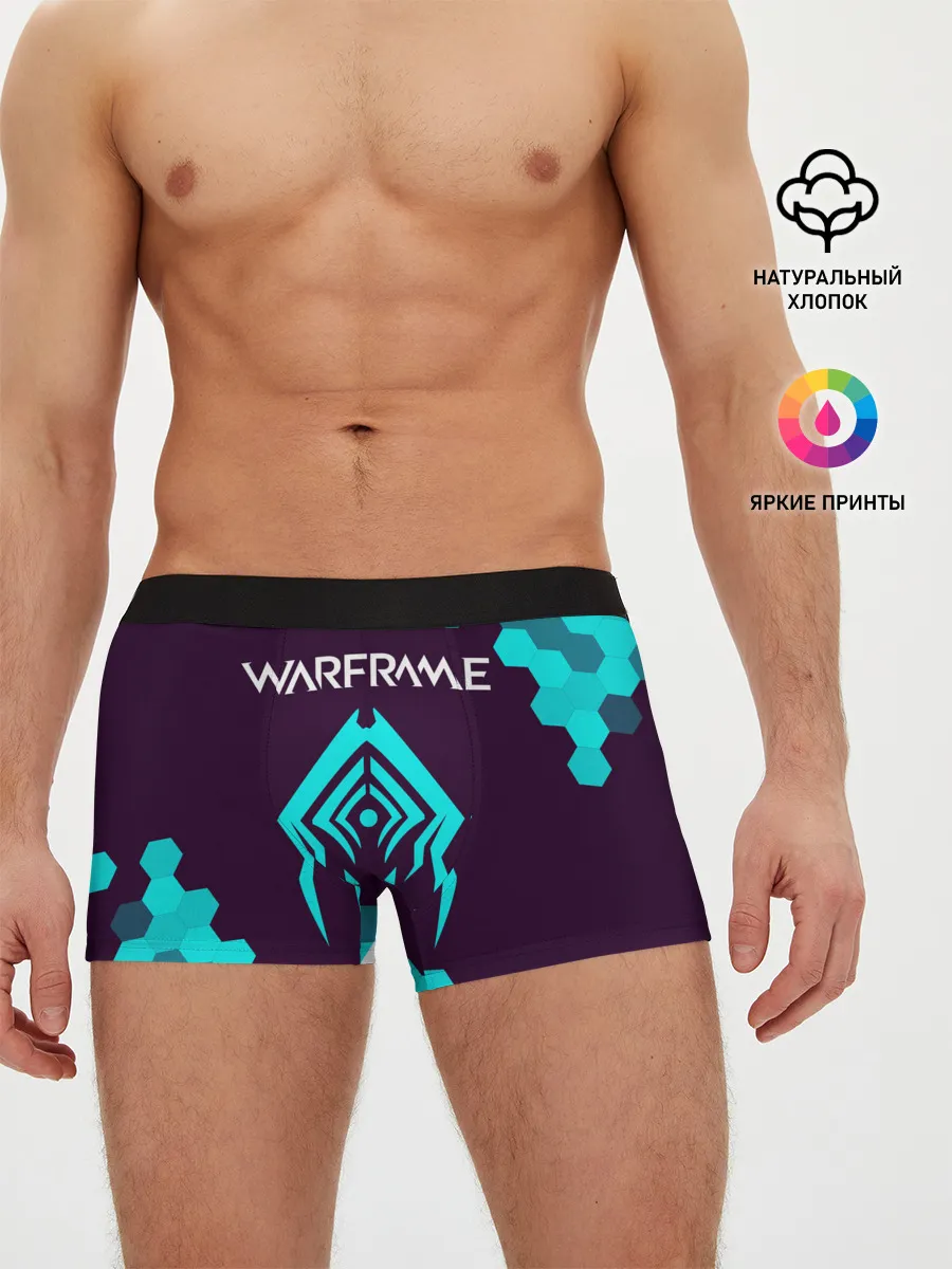 Мужские трусы боксеры / WARFRAME / ВАРФРЕЙМ