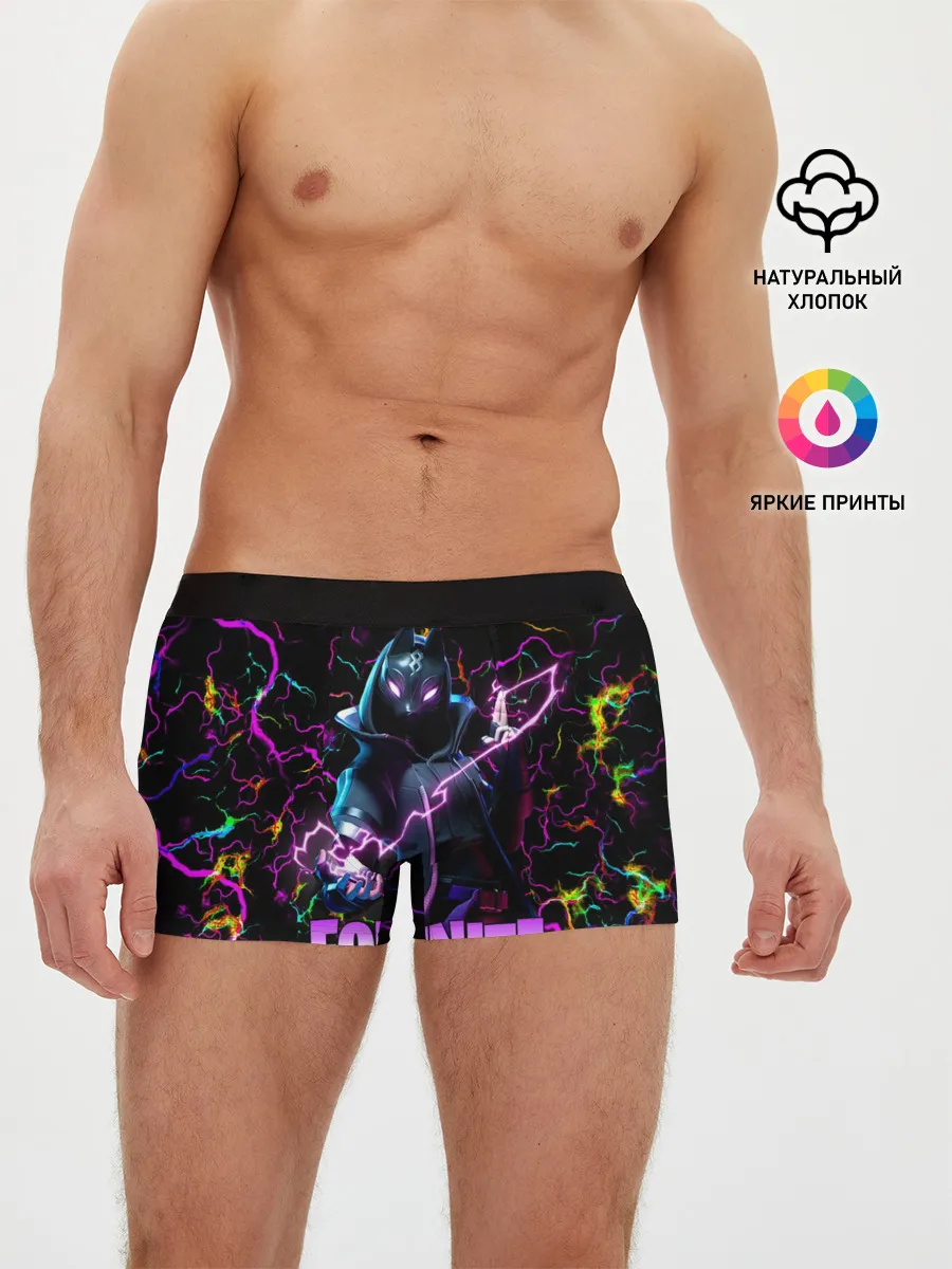 Мужские трусы боксеры / Fortnite | Молнии