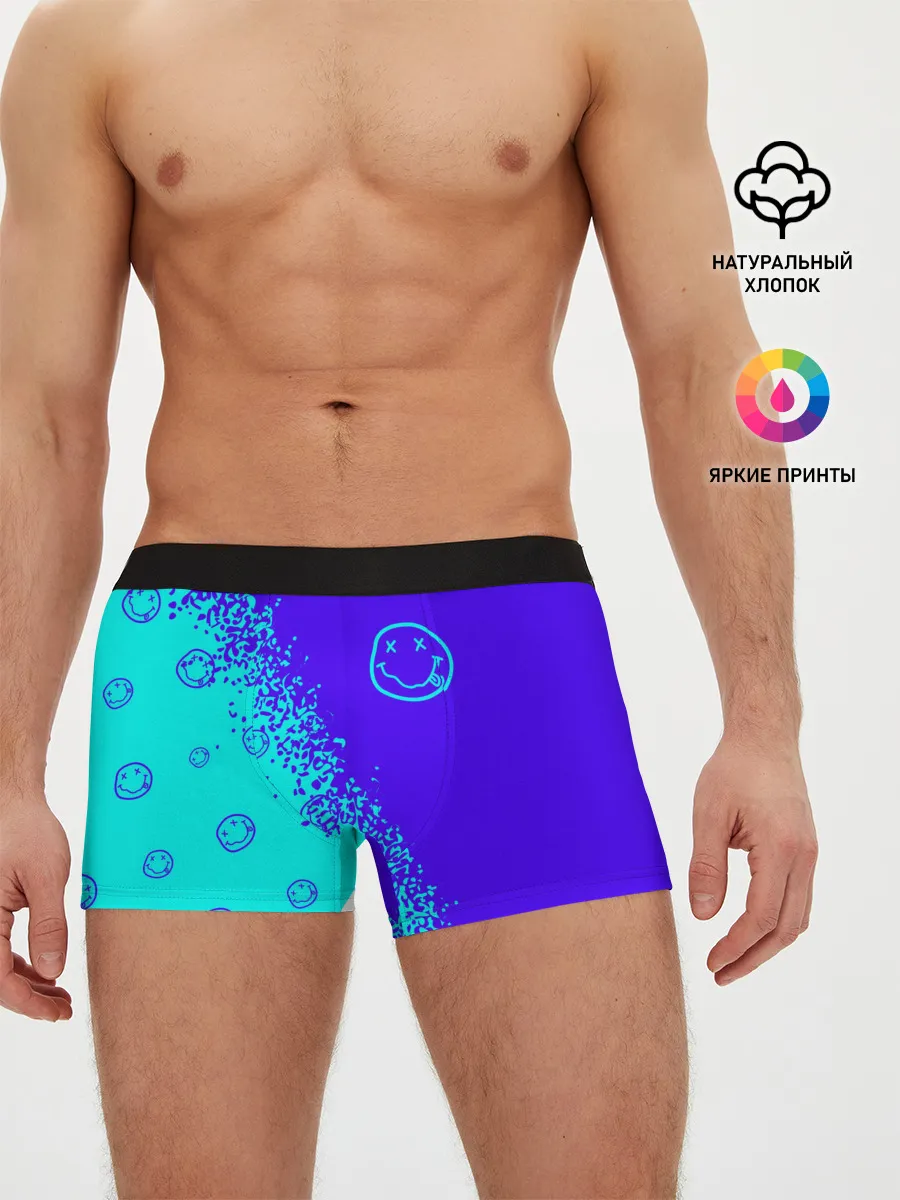 Мужские трусы боксеры / NIRVANA / НИРВАНА