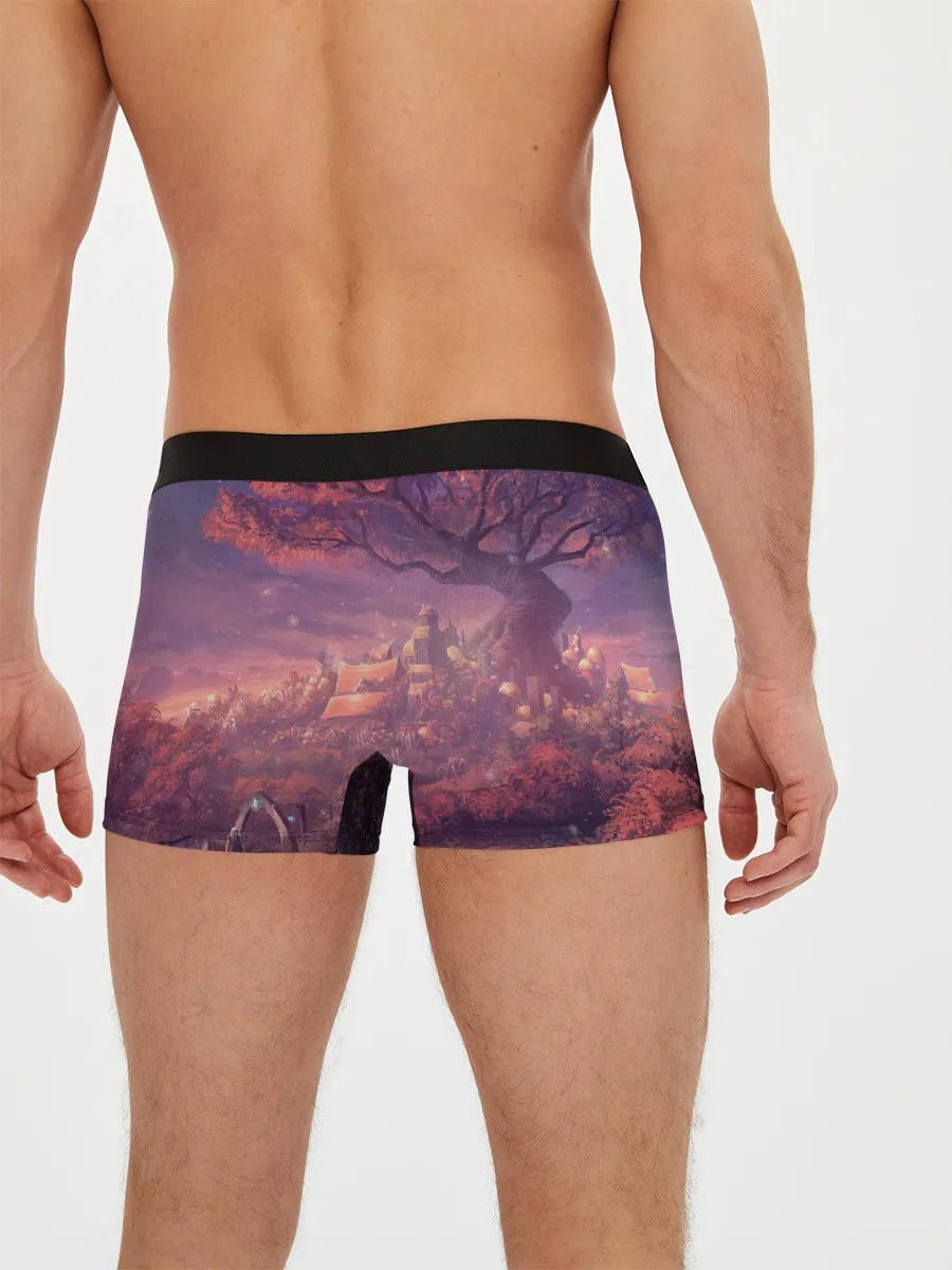 Мужские трусы боксеры / Fantasy Forest