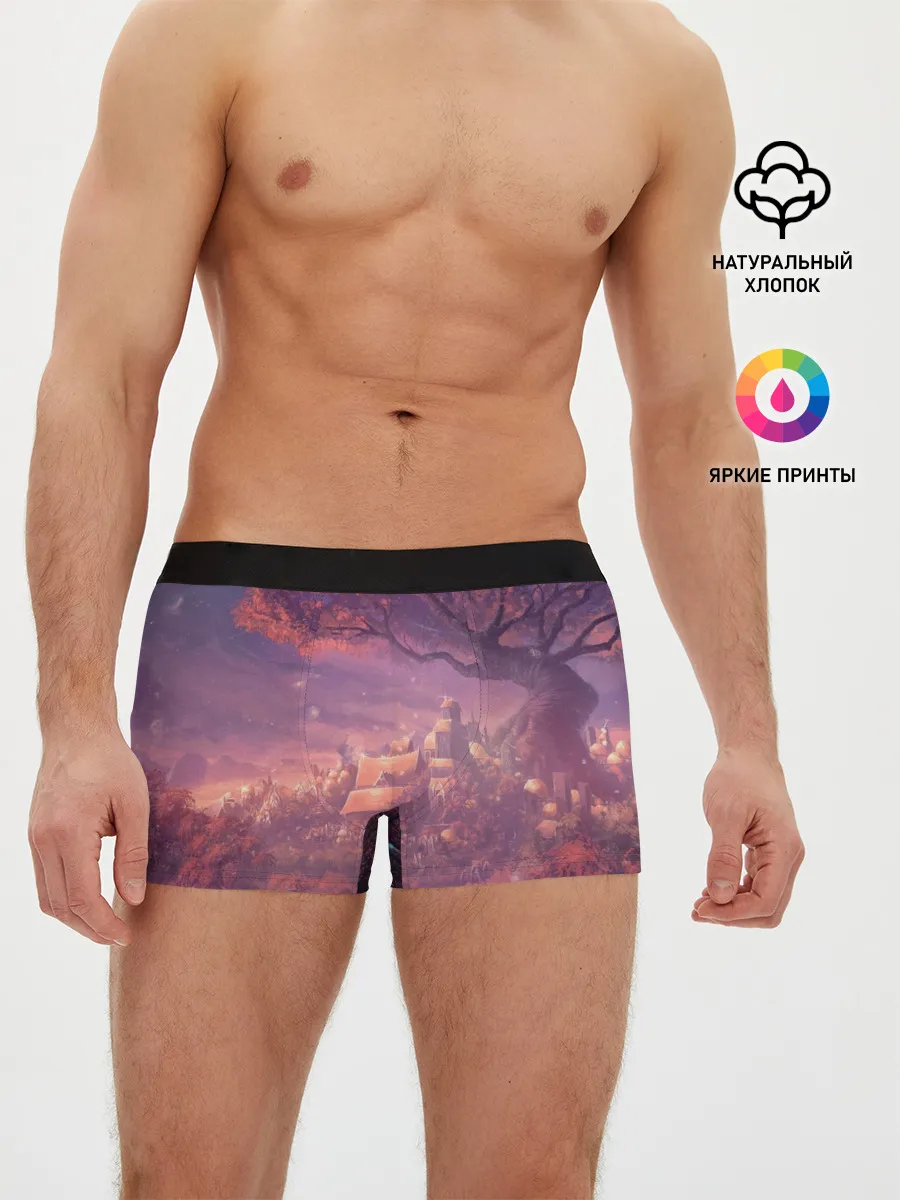Мужские трусы боксеры / Fantasy Forest