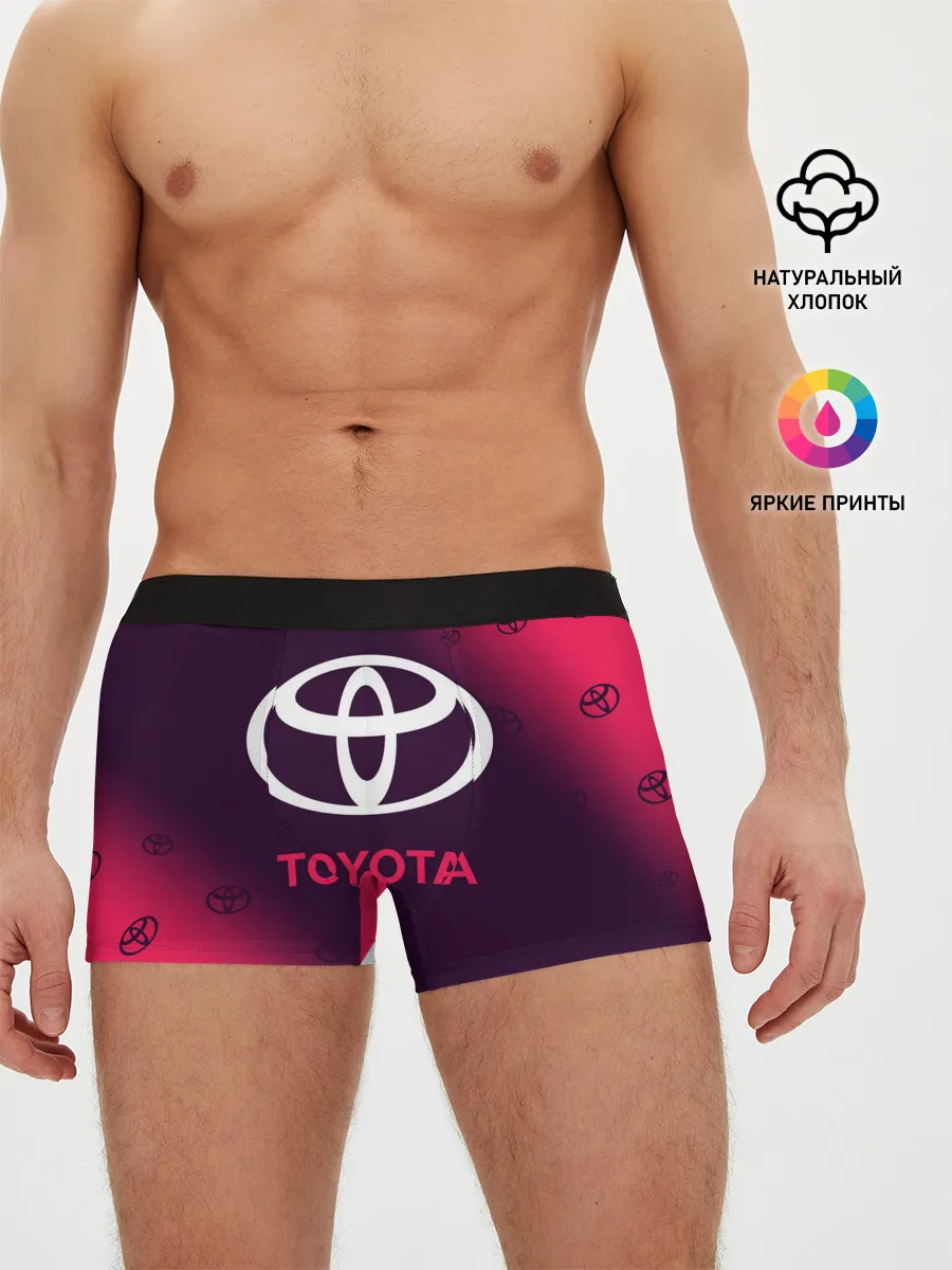 Мужские трусы боксеры / TOYOTA / ТОЙОТА