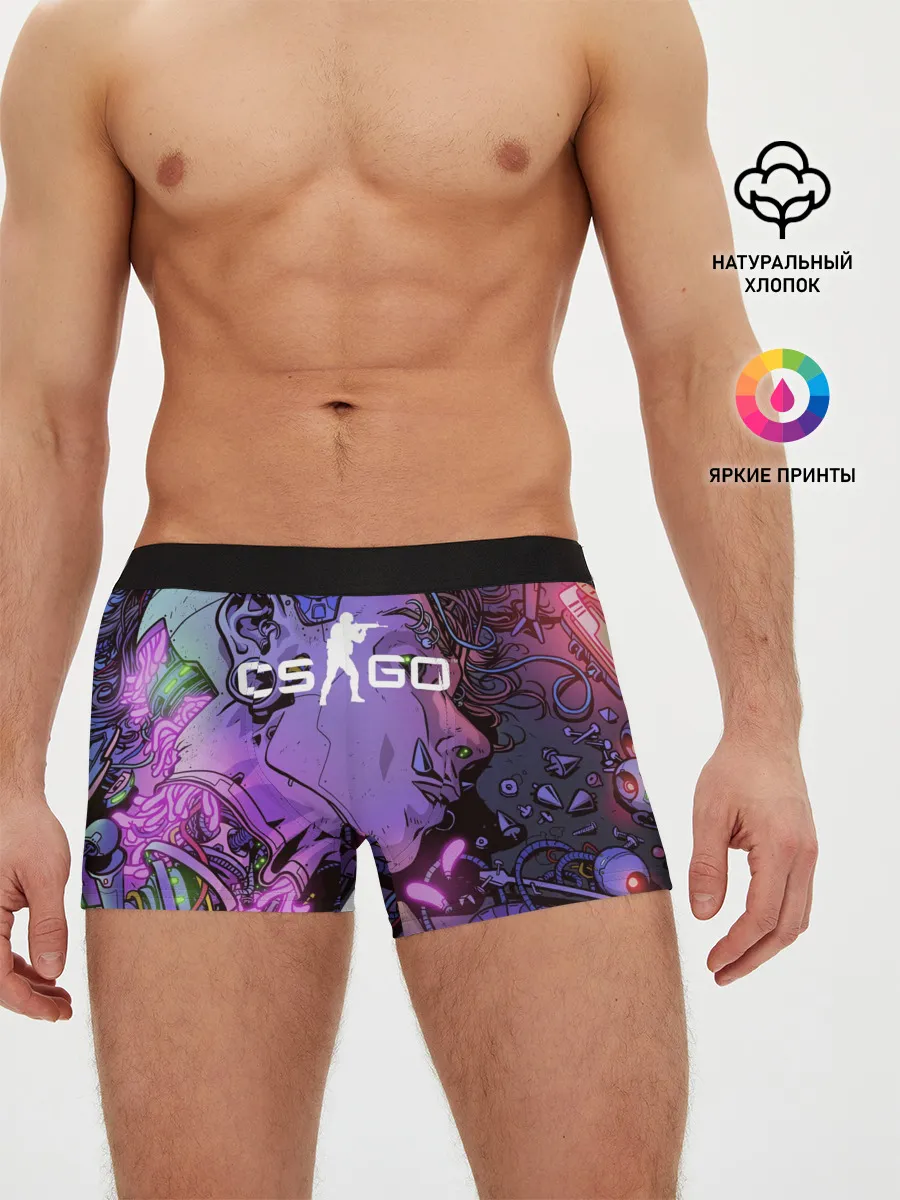Мужские трусы боксеры / CS GO