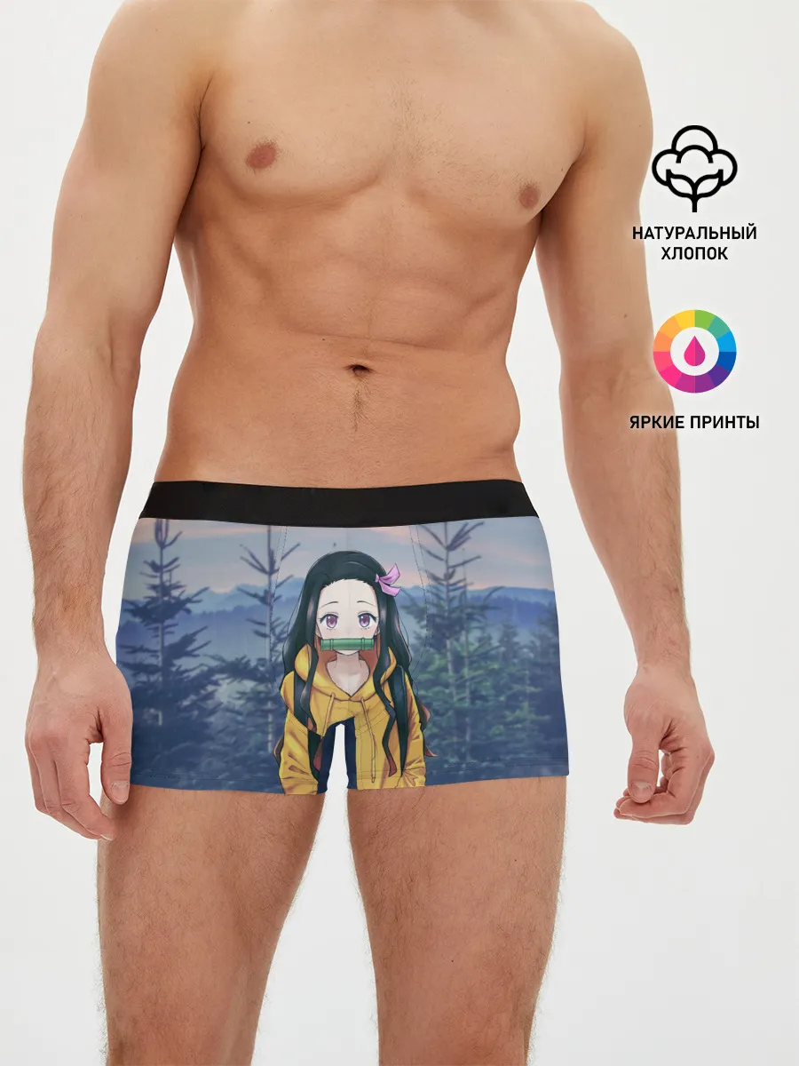 Мужские трусы боксеры / Незуко