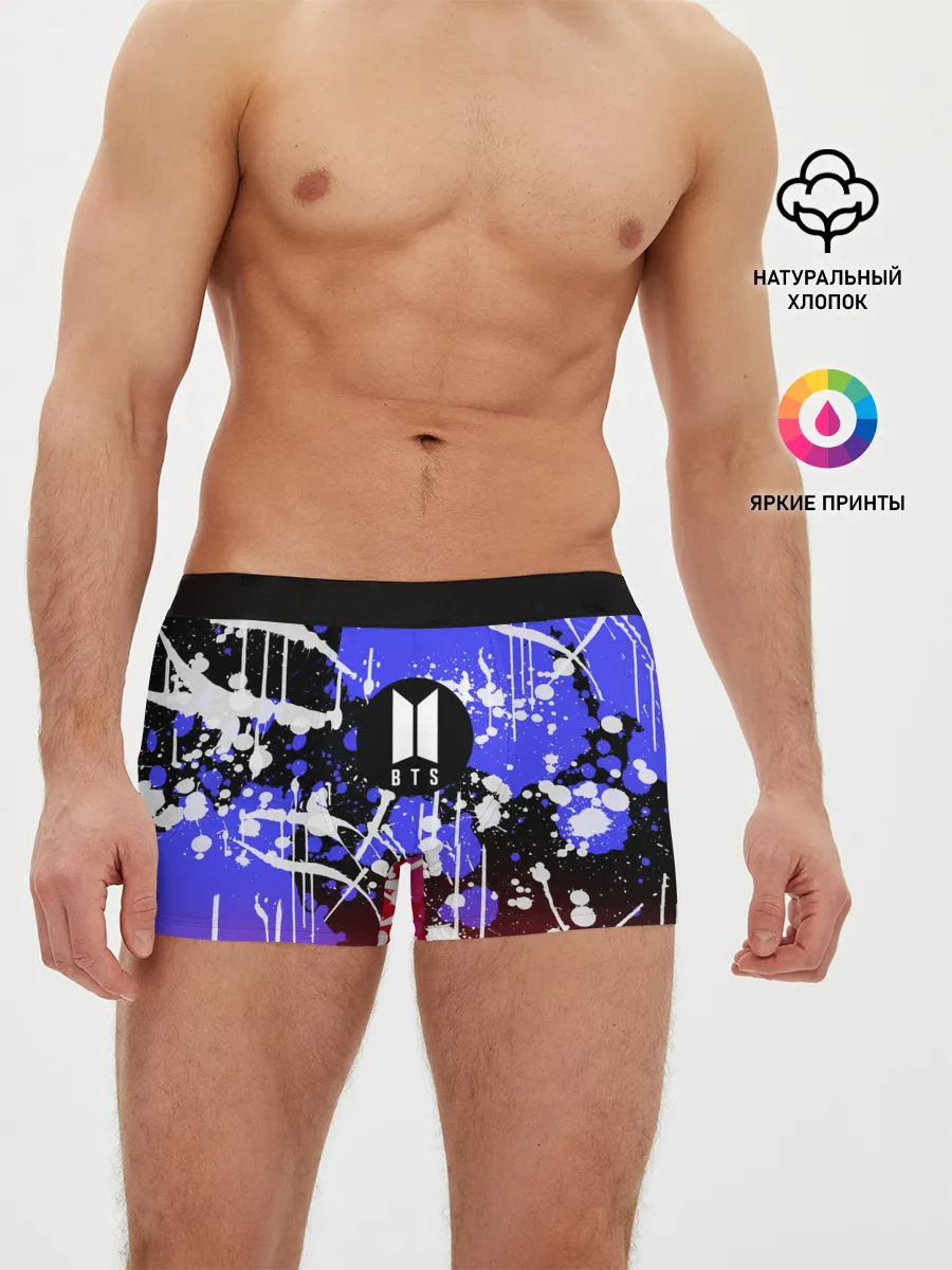 Мужские трусы боксеры / BTS