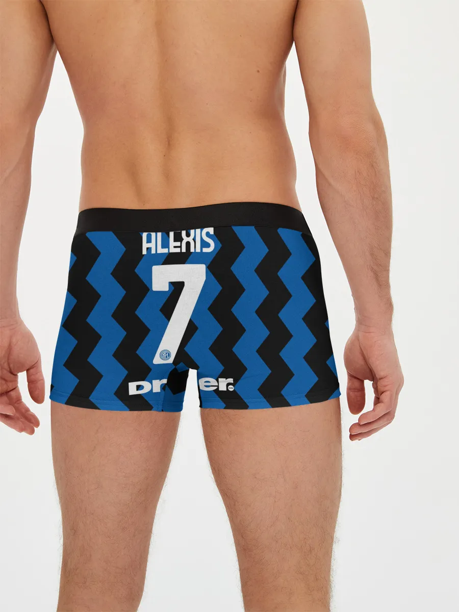 Мужские трусы боксеры / Алексис Санчес 20/21 Интер