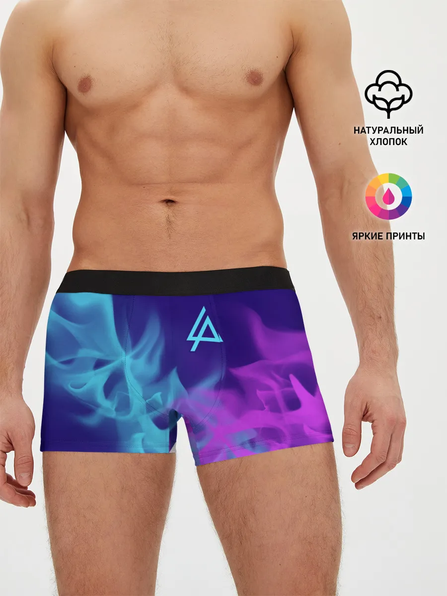 Мужские трусы боксеры / LINKIN PARK / ЛИНКИН ПАРК