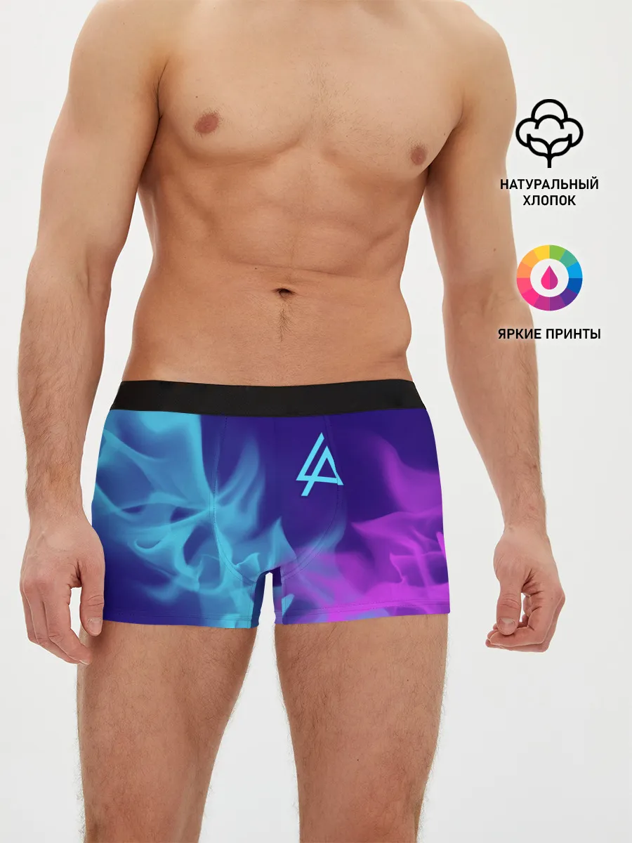 Мужские трусы боксеры / LINKIN PARK / ЛИНКИН ПАРК