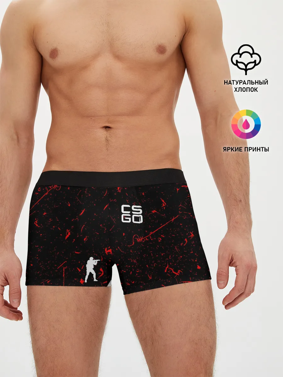 Мужские трусы боксеры / COUNTER STRIKE
