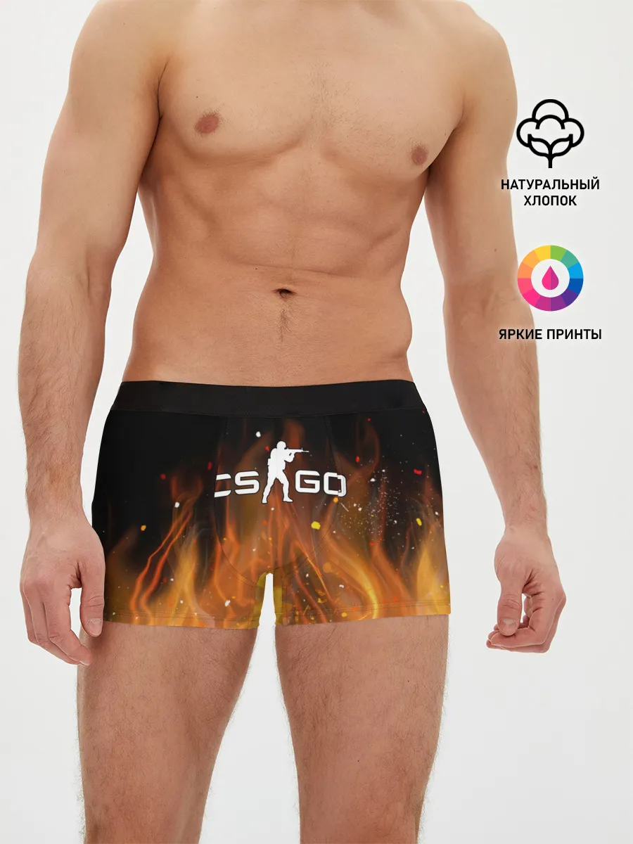 Мужские трусы боксеры / COUNTER STRIKE