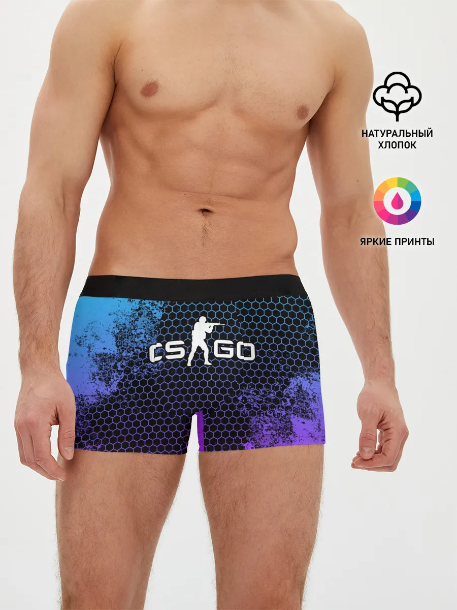 Мужские трусы боксеры / COUNTER STRIKE
