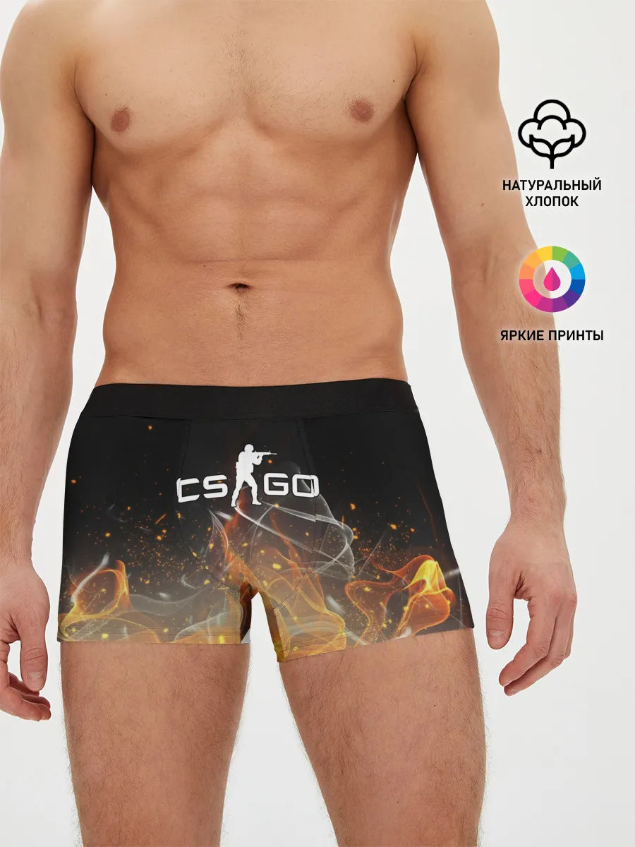 Мужские трусы боксеры / COUNTER STRIKE