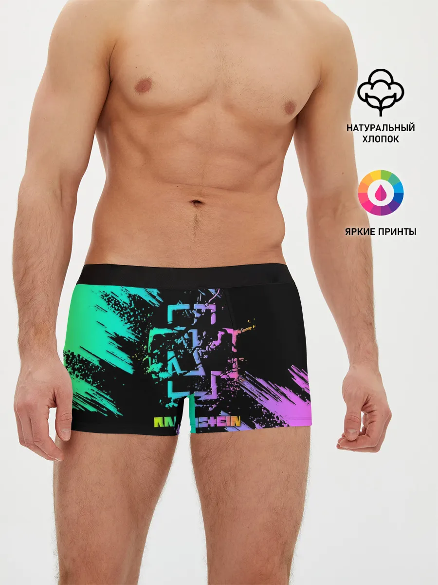 Мужские трусы боксеры / RAMMSTEIN