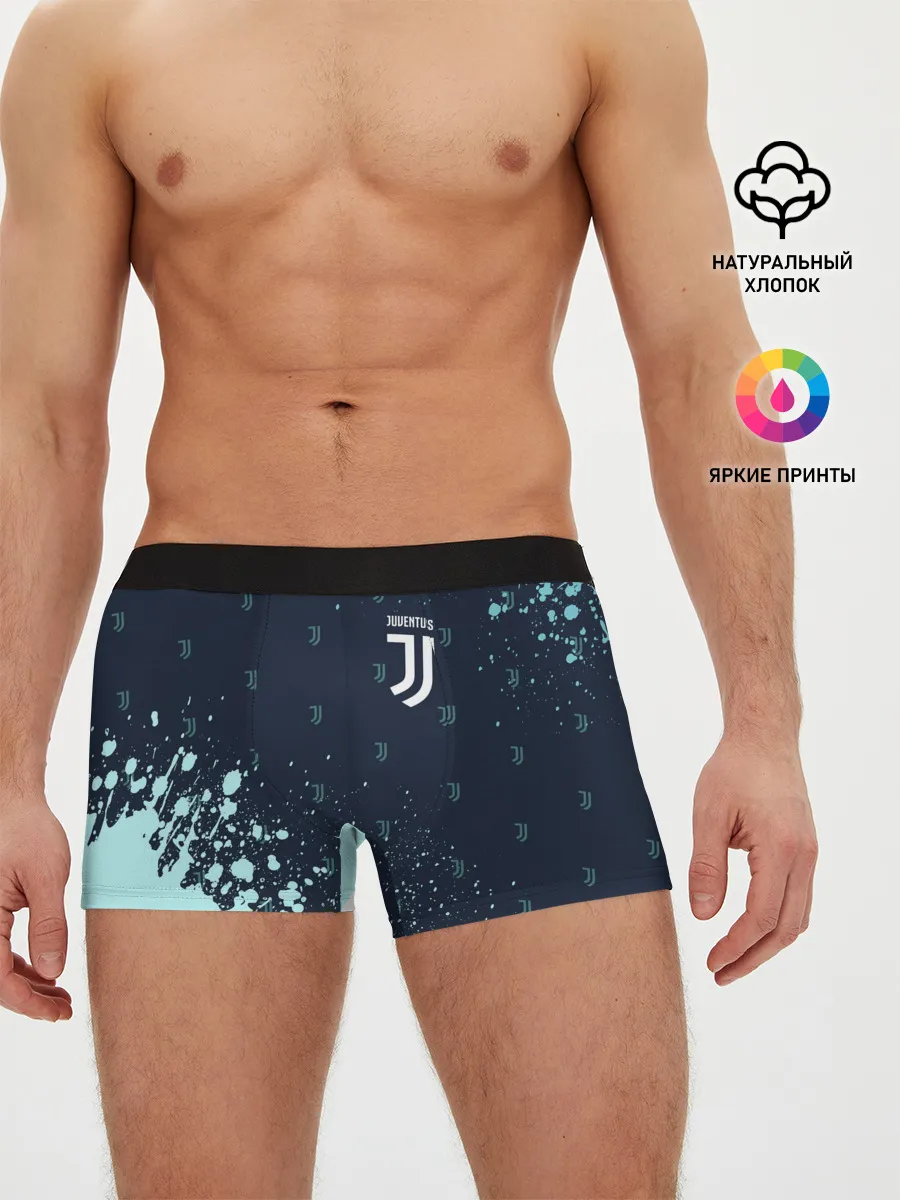 Мужские трусы боксеры / JUVENTUS / ЮВЕНТУС