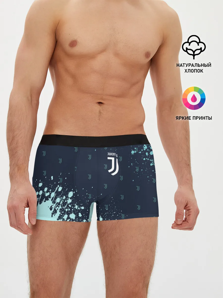 Мужские трусы боксеры / JUVENTUS / ЮВЕНТУС