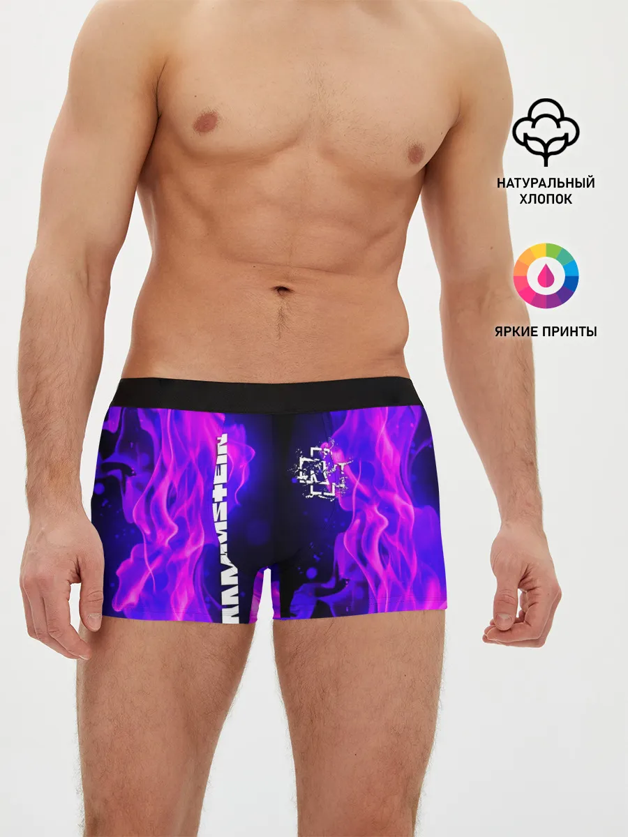 Мужские трусы боксеры / RAMMSTEIN