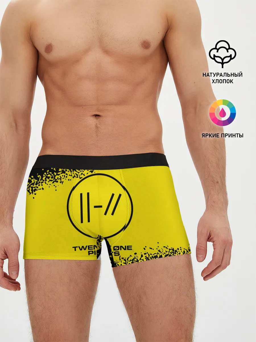 Мужские трусы боксеры / TWENTY ONE PILOTS / 21 PILOTS
