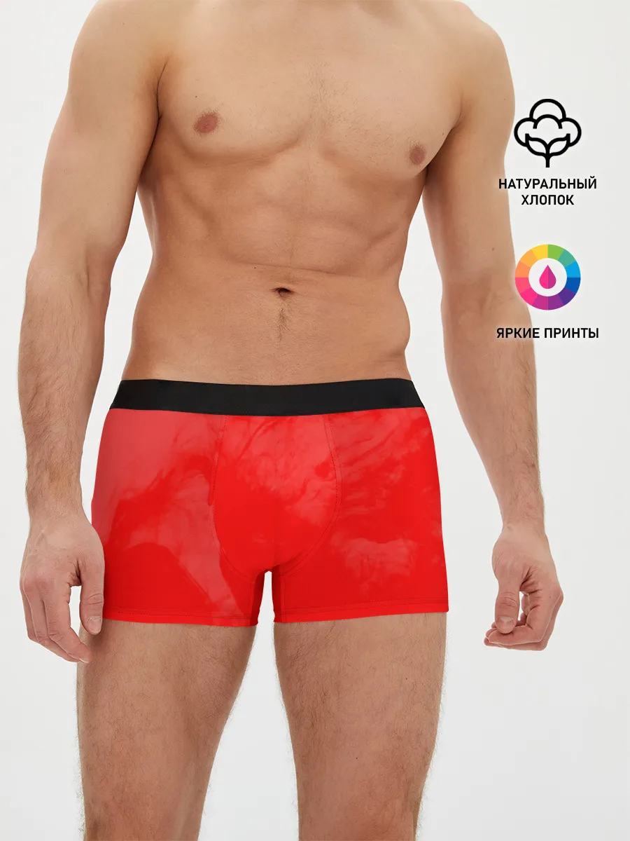 Мужские трусы боксеры / RED SMOKE