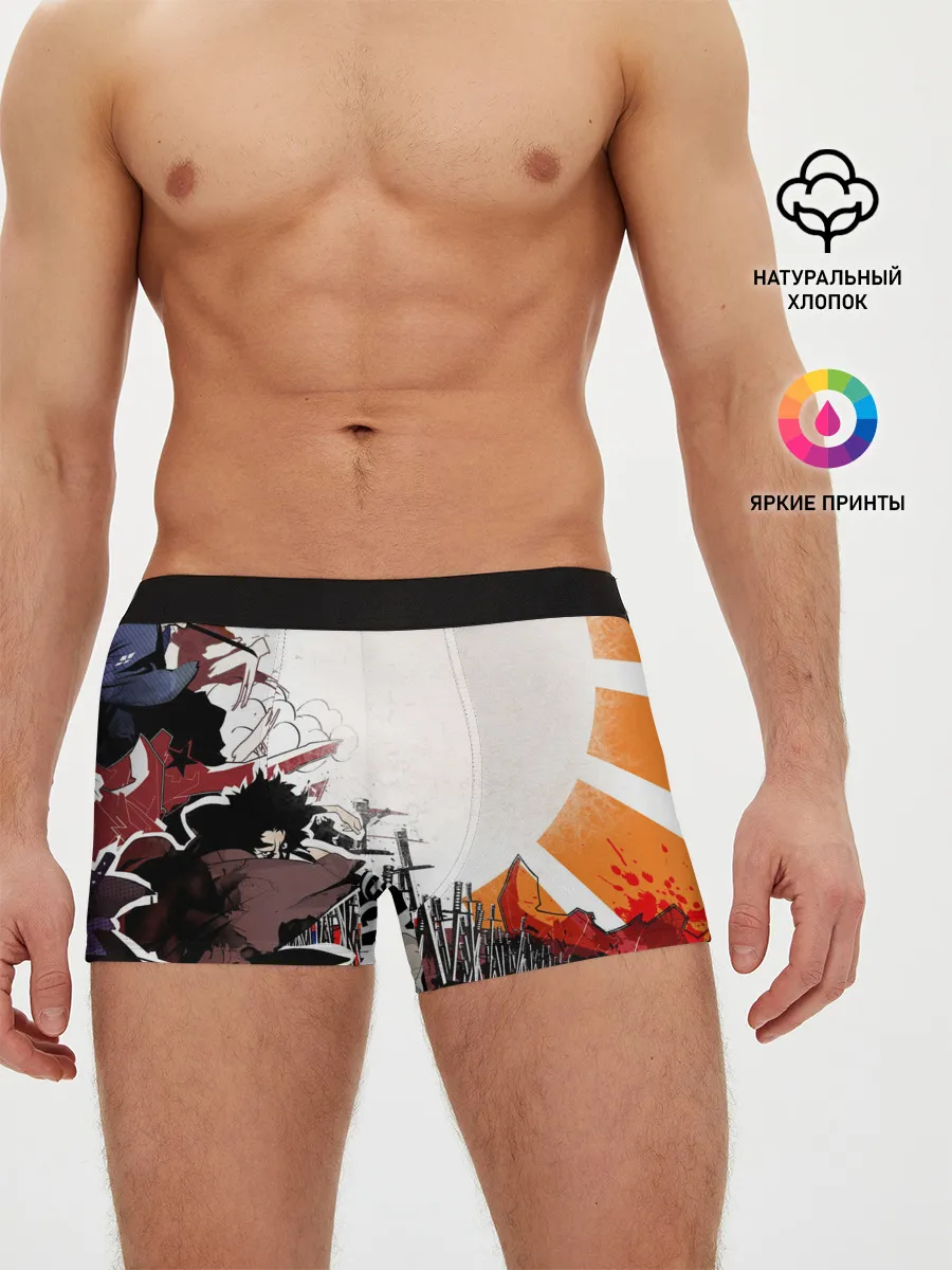 Мужские трусы боксеры / Афросамурай аниме