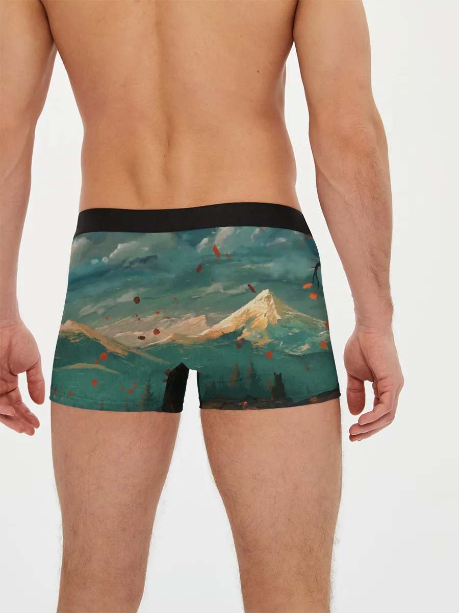 Мужские трусы боксеры / Горы