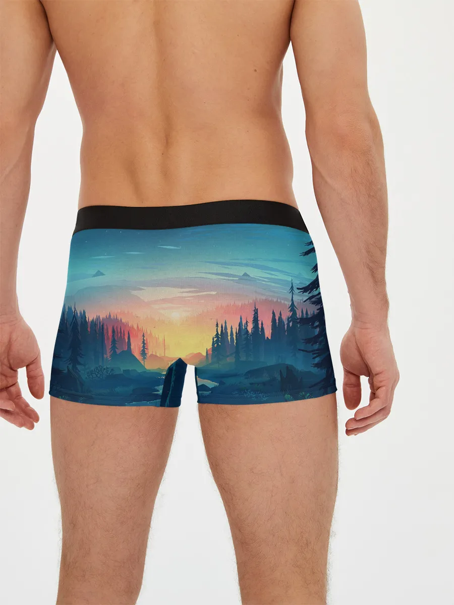 Мужские трусы боксеры / Природа