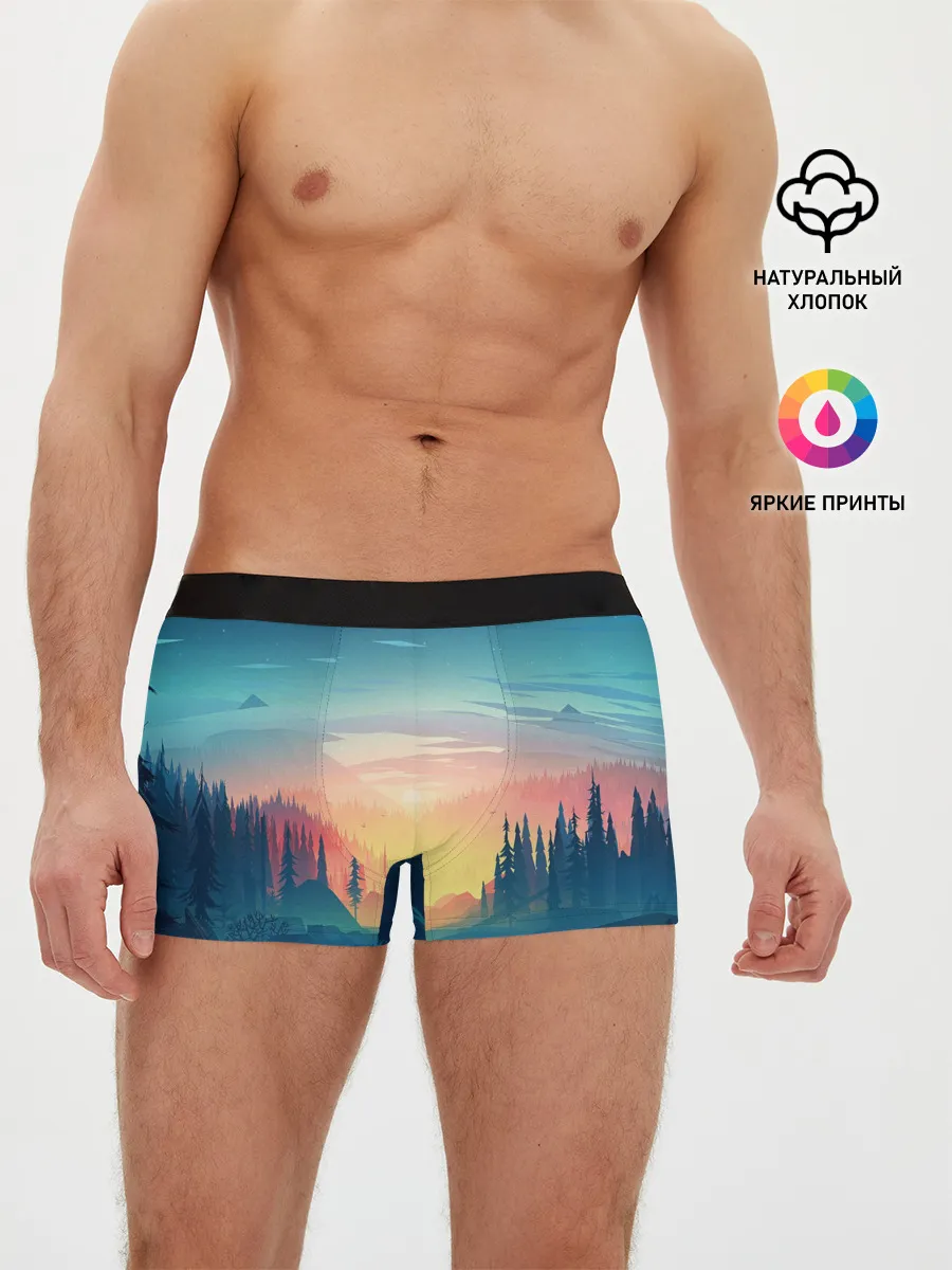 Мужские трусы боксеры / Природа