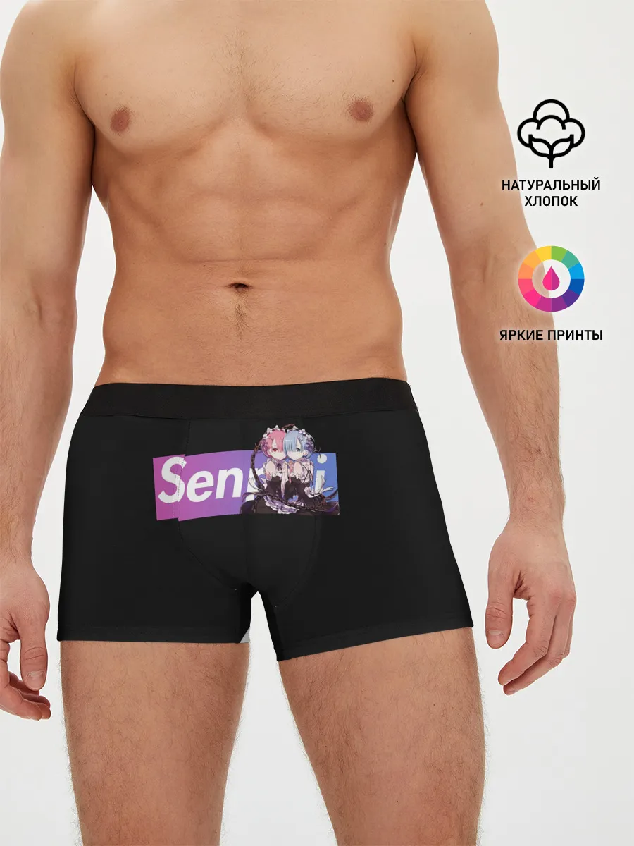 Мужские трусы боксеры / Re:Zero