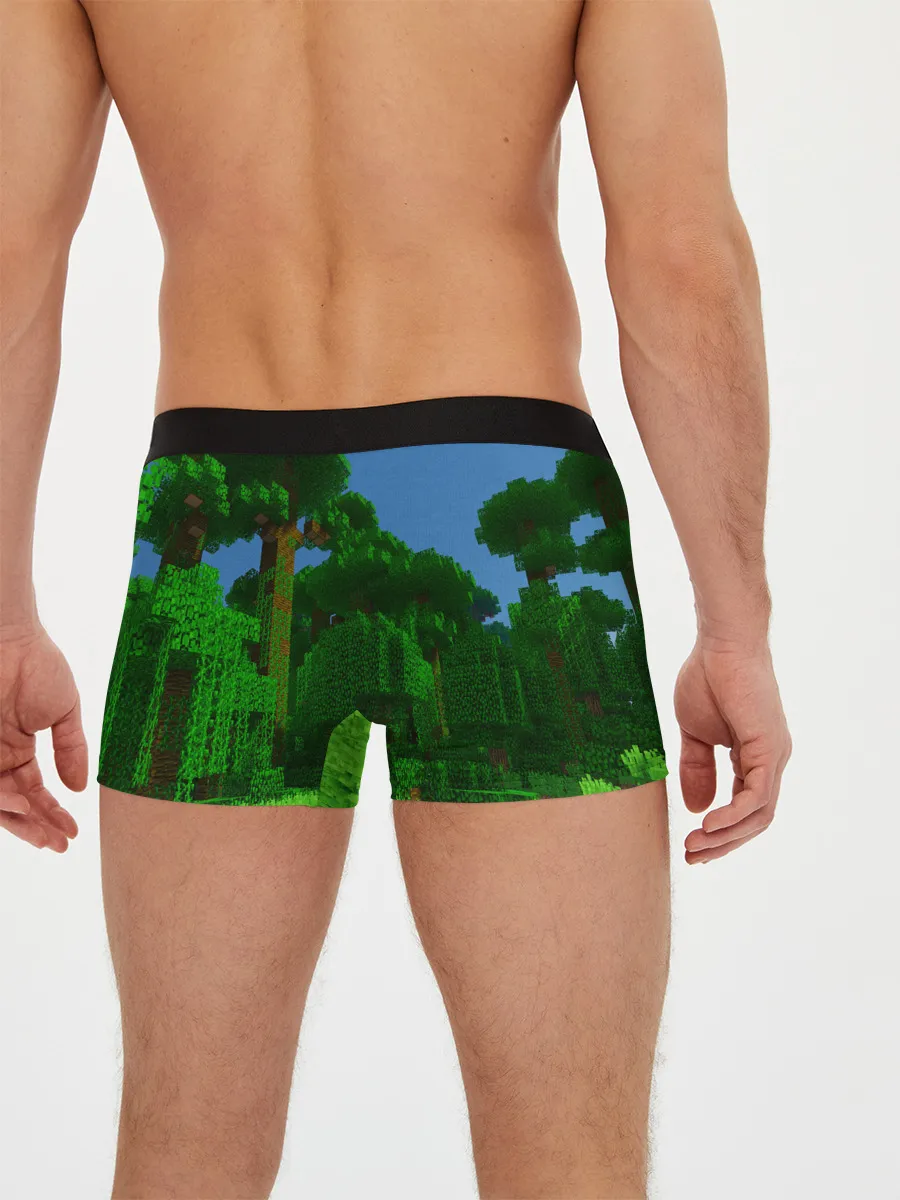 Мужские трусы боксеры / minecraft