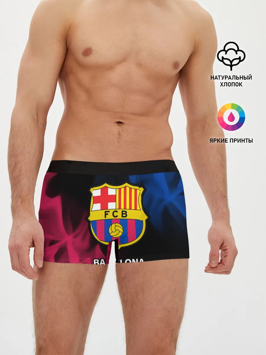 Мужские трусы боксеры / BARCELONA / БАРСЕЛОНА