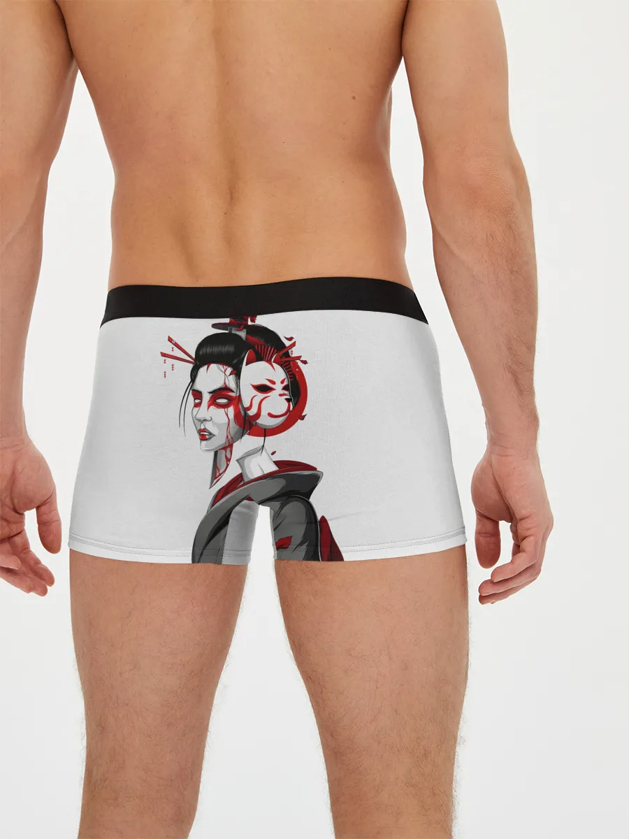 Мужские трусы боксеры / Гейша