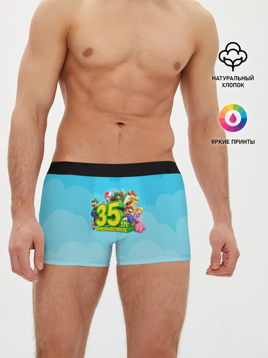 Мужские трусы боксеры / Mario