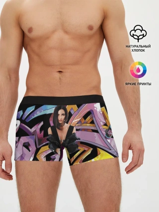 Мужские трусы боксеры / Supergirl