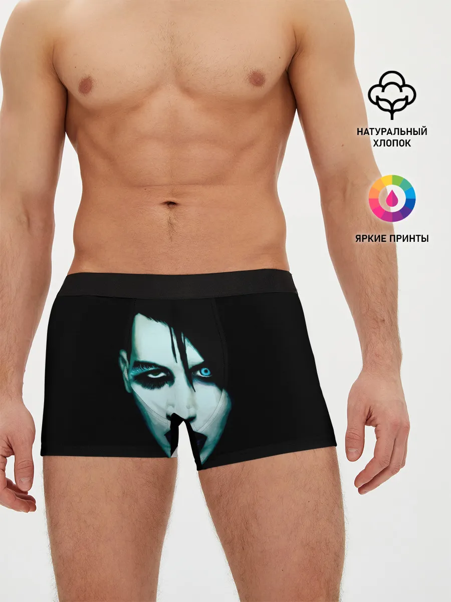 Мужские трусы боксеры / Marilyn Manson